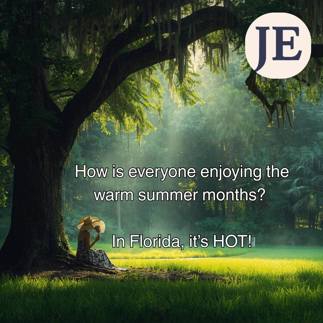 How is everyone enjoying the warm summer months? In Florida, it’s HOT!